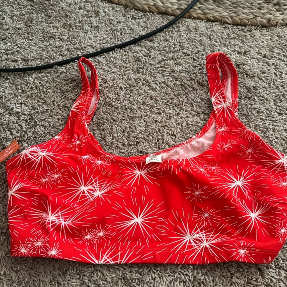 Wyllis firework cropped top